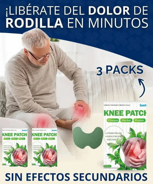 KNEEPRO™ 3 Packs de 12 Parches Para Dolor de Rodilla